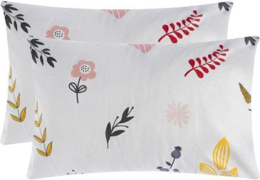 Комплект наволочек "Этель" Flower garden (вид 1) 50х70 см - 2 шт, 100% хлопок, бязь