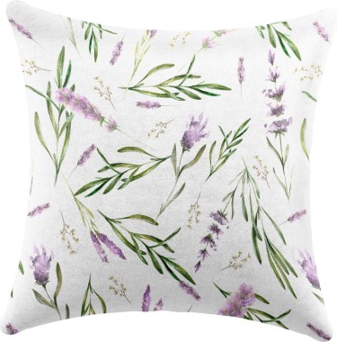 Подушка квадратная Cortin «Лавандовое поле»