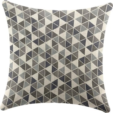 Подушка Cortin димаут «Треугольники синие»