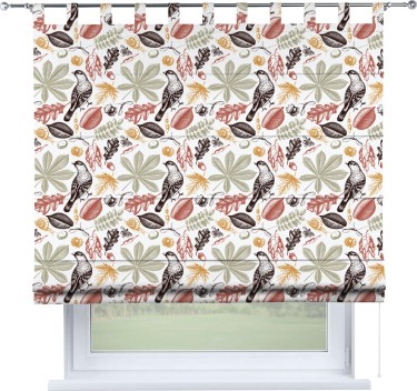 Римская штора на петлях «Краски осени»