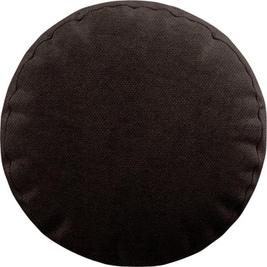 Подушка круглая «Кортин» лён димаут венге