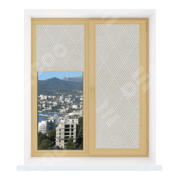 Рулонная штора Уни 2 с принтом Арлекино