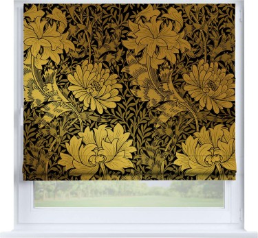 Римская штора «Кортин» на створку «Ремикс морриса»