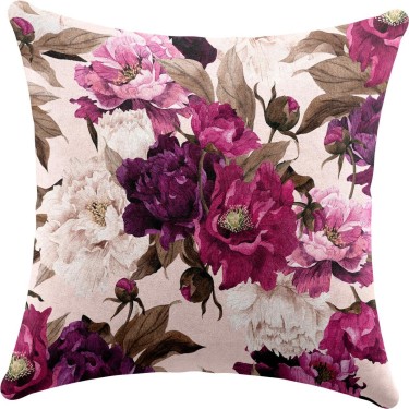 Подушка квадратная Cortin «Великолепные пионы»