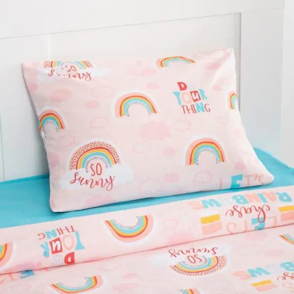 Постельное белье "Этель" 1.5 сп Rainbow 143*215 см, 150*214 см, 50*70 см -1 шт,100% хл, бязь