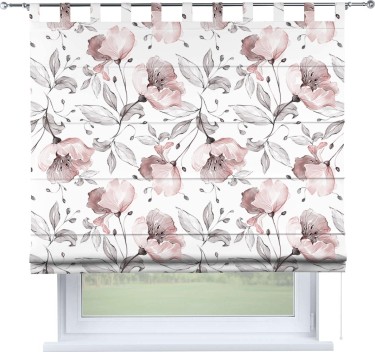 Римская штора «Кортин» на петлях «Бежевая лагуна»