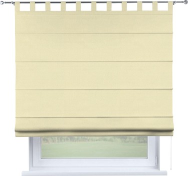 Римская штора на петлях «Кортин», ткань блэкаут однотонный, бежевый