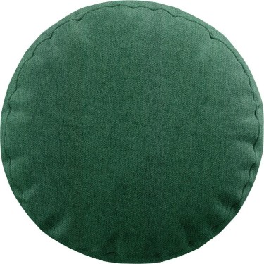 Подушка круглая Cortin твид зелёный