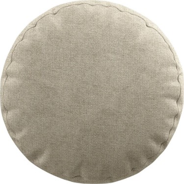 Подушка круглая Cortin cotton блэкаут светло-бежевый