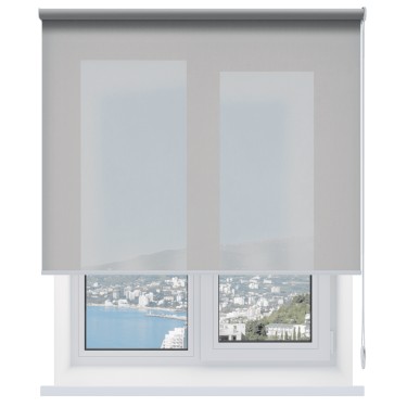 Рулонная штора Респект DM серый 08