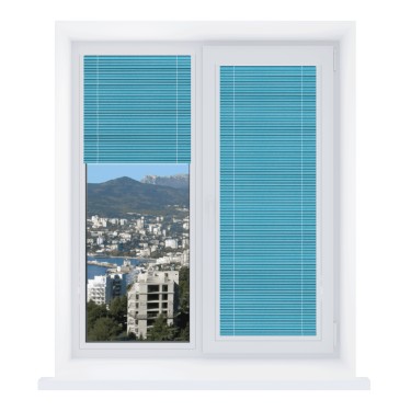 Жалюзи 776 синий металлик, 25 мм