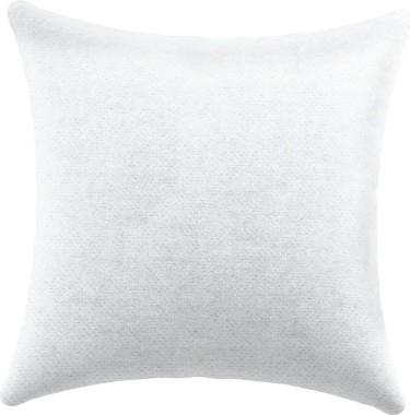 Подушка квадратная «Кортин» лён димаут белый